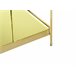 Beliani Mesa de apoio ALSEA 41x41 Dourado