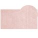 Beliani Shaggy (pelos longos) THATTA 80x150 Rosa