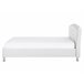 Beliani Cama com estrado Pele sintética METZ 215x189 Branco