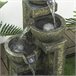 Fonte de Água em Cascata Resina Outsunny Multicor