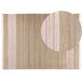 Beliani De tejido plano MIRZA 160x230 Rosa