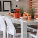 Mesa extensível Fani Branco Branco