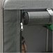 Abrigo para Ferramentas Aço Galvanizado, Tecido PE Outsunny Cinza