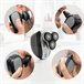 Máquina de Barbear Recarregável Ergonómica Multifunções 5 em 1 Preto