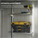 Abrigo de Exterior Aço galvanizado Outsunny Cinza