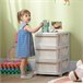 Organizador de Brinquedos PP HOMCOM Cru