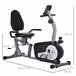 Bicicleta Estática Aço e ABS HOMCOM Preto / Cinza