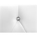 Beliani Cama com estrado Pele sintética METZ 215x189 Branco
