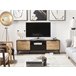 Beliani Mesa de TV ARKLEY 160 Preto