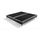 Base LOUVRE tecido SOMNALIS PREMIUM Cinza