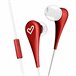 Auriculares com microfone Style 1 Vermelho