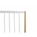 Beliani Cama com estrado Metal MAURS 147x209 Branco