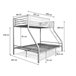 beliche de casal 145x200 Branco Brillo