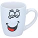 Caneca SONRISAS sortido 300ml material de grés Branco