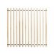 Beliani Cama com estrado MDF LIBERMONT 204x208 Castanho