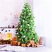 Árvore de Natal de efeitos reais Verde/ Cinza