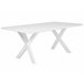 Beliani Mesa de jantar LIXA 100x180 Branco