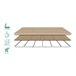 Base estofada DreamNite Base estofada em tecido antiderrapante 3D 