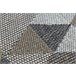 Tapete ECO CASA SIZAL BOHO Triángulos 2816 75x150 Castanho Claro