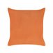 Beliani Chaise longue à direita Veludo LE CRAU Laranja