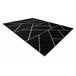 Tapete EMERALD exclusivo 7543 glamour 80x150 Preto