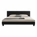 [Corium] Cama moderna em pele sintética Albacete - com colchão 169x210 Branco
