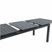 Mesa de jardim extensível ORION cinzento escuro Cinza Escuro