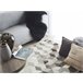 Beliani Pelos curtos SASON 160x230 Branco/ Bege