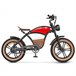 Bicicleta Elétrica Hidoes HD-B10 - Motor 1000W Bateria 48V13AH Vermelho