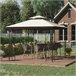 Pérgola de Jardim Aço e Poliéster Outsunny 297x297 Bege