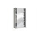 Roupeiro TREVI portas deslizantes 120x200cm branco Branco Brillo