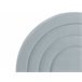 Beliani Cama com estrado Veludo ANET 100x216 Azul Claro