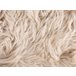 Beliani Shaggy (pelos longos) MUNGO 53x88 Bege