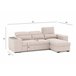 Chaise longue com cama HOXTON Bege