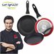 Bateria de cozinha 12 peças com jogo de patch Multicor