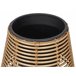 Beliani Conjunto de 2 vasos para plantas BORAGO Castanho Claro