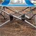 Aktive Cadeira de acampamento dobrável Azul