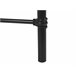 Beliani Cama com estrado Metal LYNX Preto