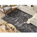 Beliani Pelos curtos HANLI 140x200 Cinza