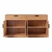 Aparador Varkaus 2 gavetas + 4 portas MDF Carvalho