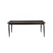 Mesa de jantar extensível OLYMPIA castanha Castanho