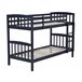 Beliani Beliche Pinho REVIN 97x208 Azul Marino