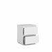 Mesa de cabeceira 2 gavetas NOVA Branco