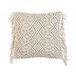 Beliani Almofada decorativa PATTAN Bege