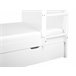 Beliani Beliche Pinho ALBON 97x208 Branco