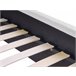 Beliani Cama com estrado Bouclé VALOGNES 172x220 Branco