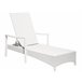 Beliani Cadeira lounge/relax VASTO Branco