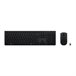 Teclado e Rato sem Fios SLIM COMBO II ES MC00011728 Preto