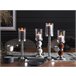 Beliani Candelabro ABBEVILLE Cinza