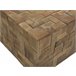 Beliani Mesa de centro GAMETI 80x80 Castanho